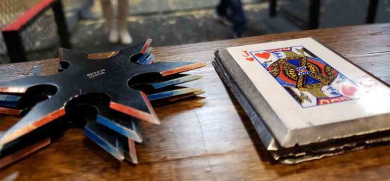 More Than Axe Throwing – How to Throw Ninja Stars and Throwing Cards Featured Image