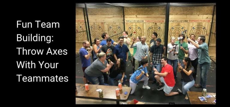 Fun Team Building: Axe Throwing Featured Image