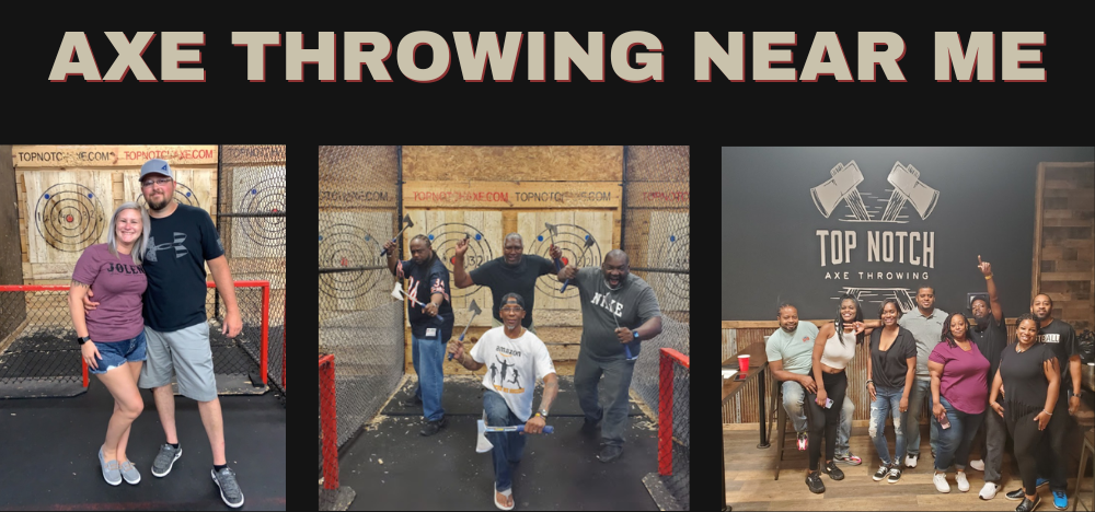 Axe throwing near me top notch axe throwing